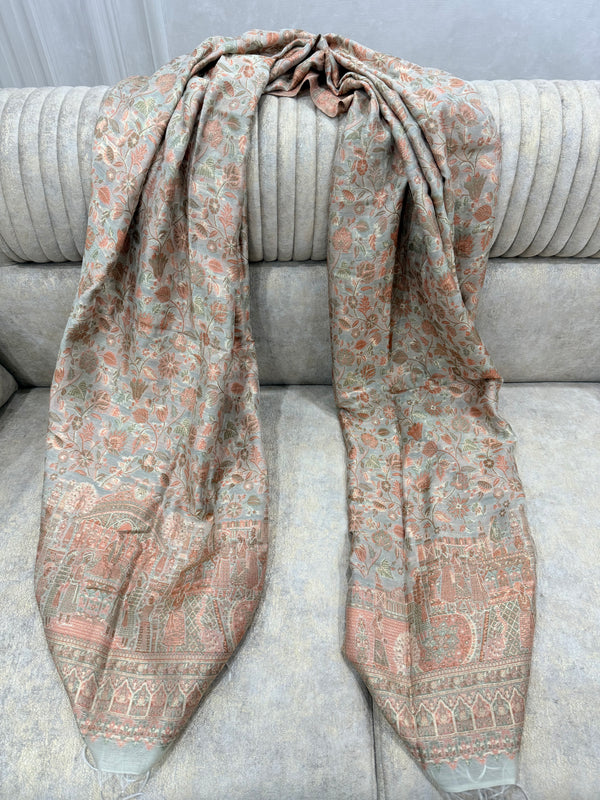Eri Artisanal Kani Silk Dupatta