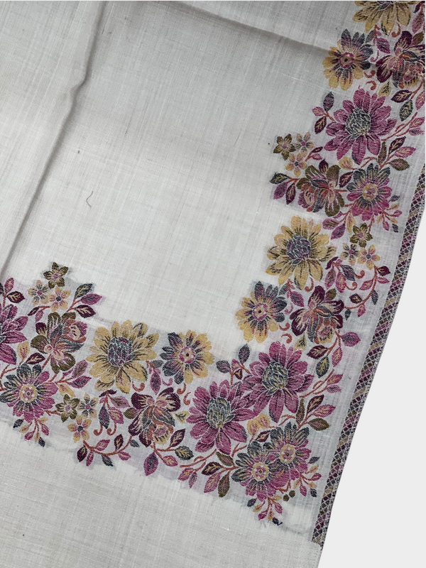 3d kani woolen Border shawl - 06