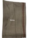 3-Piece Kani Woolen unstitched Suit - Camel