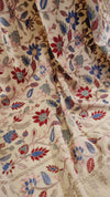 Multi Nalki Work Embroidered Pashmina Shawl