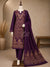 3-Piece Kani Woolen unstitched Suit | Luxury Traditional Wool Suit
