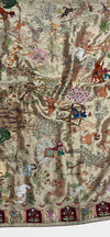 Kalamkari Shikargah Shawls | Exclusive Hand-made Silk-Lama