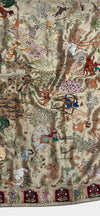 Kalamkari Shikargah Shawls | Exclusive Hand-made Silk-Lama