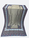 Traditional Kashmiri moonlight 3d kani Border - 01