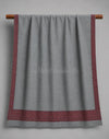 Handcrafted Elegance: Wool Pashmina Border Shawl for Ultimate Warmth and Style - Tajmehalhandicrafts
