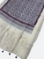 Festive Ajrakh Dola Silk Dupatta – Hand Block Print & Zari