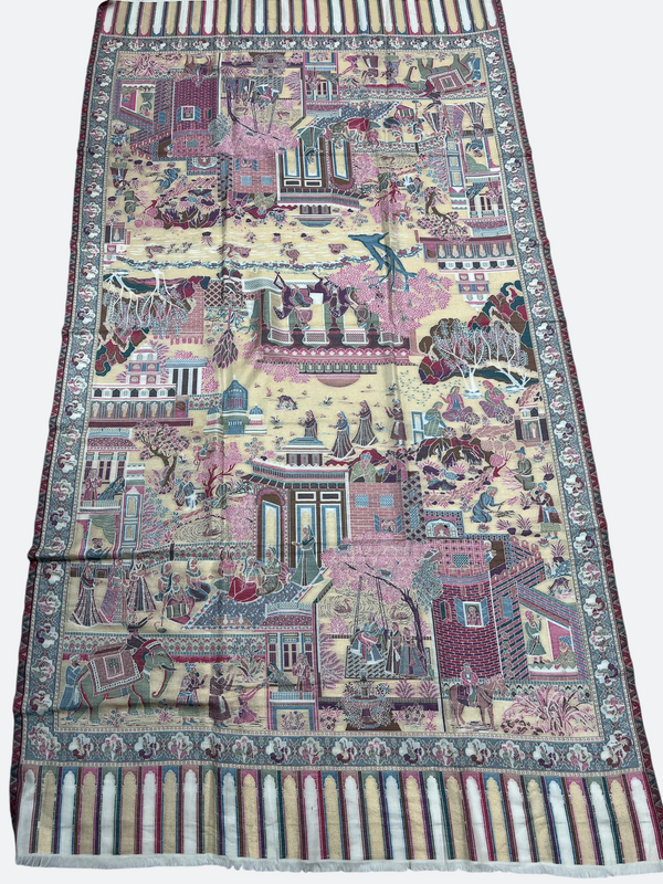 Pashmina kani shawls- 08