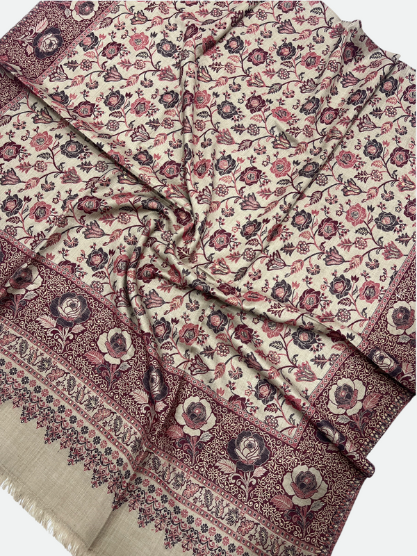 Traditional Pakistani Kani Wool Shawls - 04