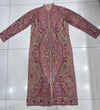 Women’s Handmade Kilimkari Long Coat – Traditional Kashmiri Artisan Design