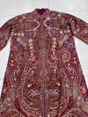 Handmade Kilimkari with Tilla Work Coat