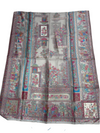 Skin Color Shikargah Kani Pashmina Unstitched 3-Piece Suit