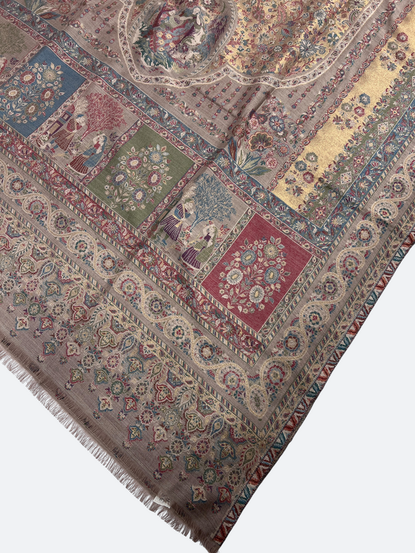 Pashmina kani shawls- 01