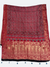 Heritage Ajrakh Dola Silk Dupatta – Hand Block Printed with Natural Dyes