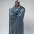 Grey Pure Pashmina Jaal Shawl – White Hand Embroidery