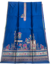 Mughal Art Pure Indian Kani Silk with Moonlight Work 3PC Unstitched