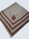 Three Kingri light skin pashmina border