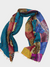 Hand Work Silk Kantha Stitch Stole - 01