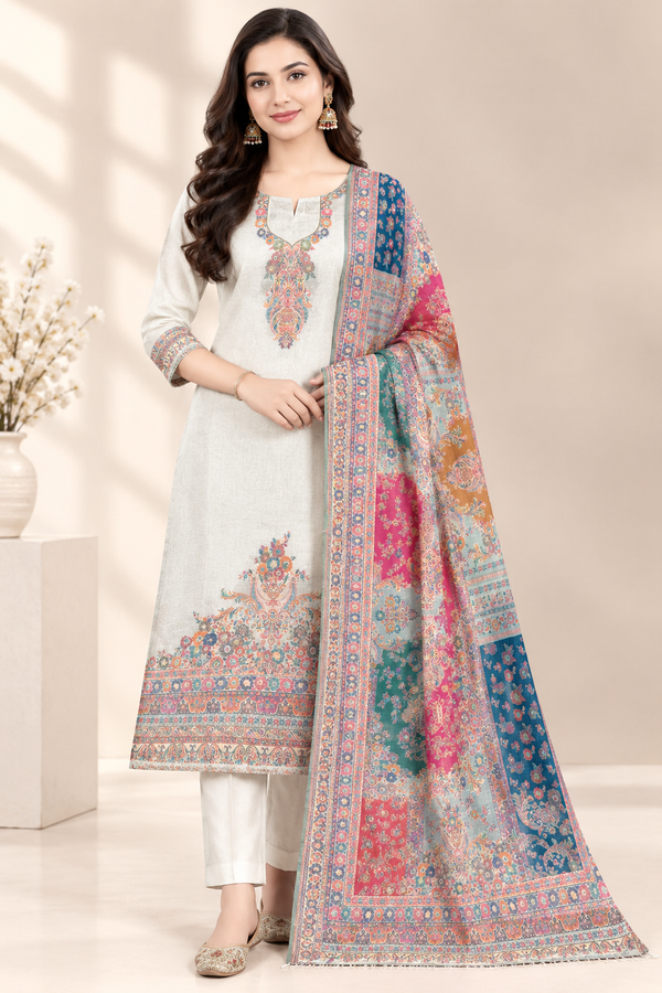 Latest Pure Indian Kani Silk Suits Collection