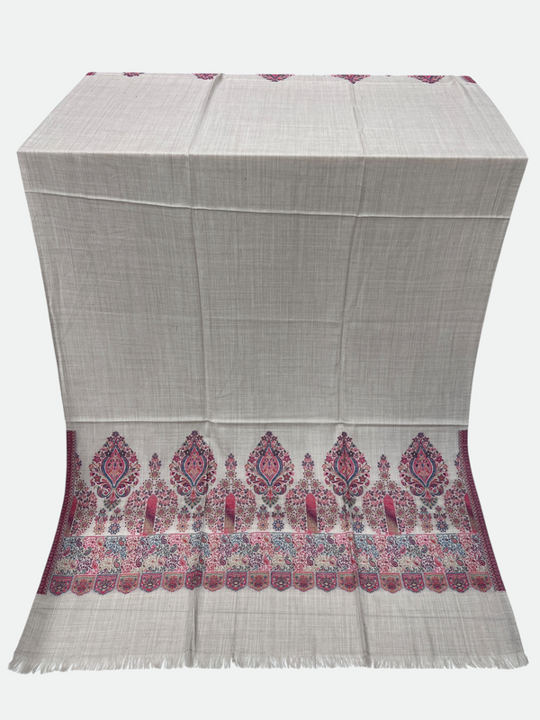 Kani Woolen Pula Border Shawl -01