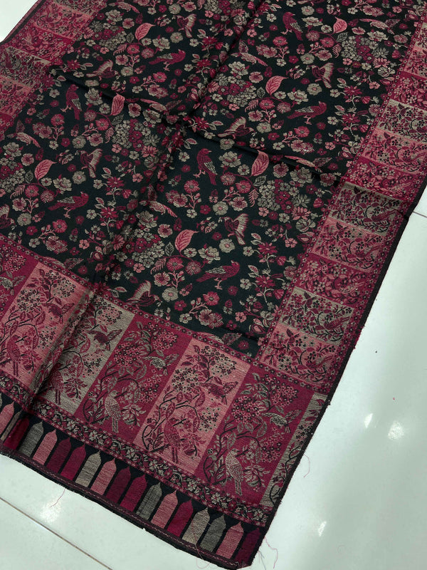 Buy Pure Kani Woolen Stoles Online | Authentic Kashmiri Weave