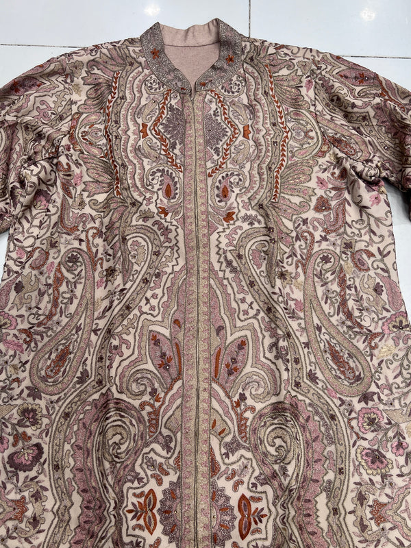 Handmade Kilimkari Long Coat for Women