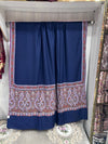 Pure Pashmina Hand-Embroidered Sozni Border Shawl - 08 - Tajmehalhandicrafts