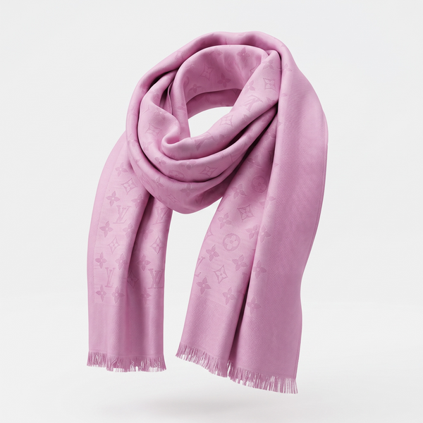 Louis Vuitton Monogram Patterned Scarf