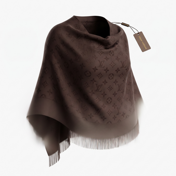 Louis Vuitton Monogram Patterned Scarf