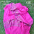 Pink Border Embroidery Cashmere Shawl