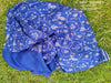 Royal Blue Sozni Jaal Embroidered Pashmina Shawl