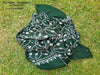 Dark Green Colour with Sozni Allover Designer Jaal