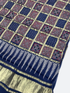 Traditional Ajrakh Design Patalo Gajji Silk Duppata