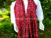 Maroon Colour with Sozni Allover Designer Jaal