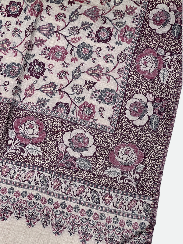 Traditional Pakistani Kani Wool Shawls - 01