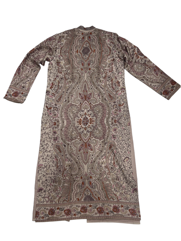 Handmade Kilimkari Long Coat for Women