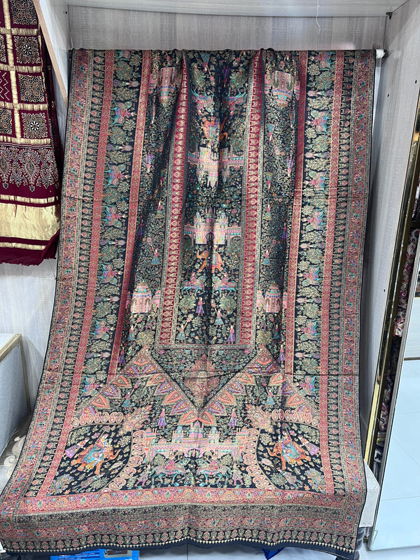 Luxury Artisanal Banjara Silk Dupatta
