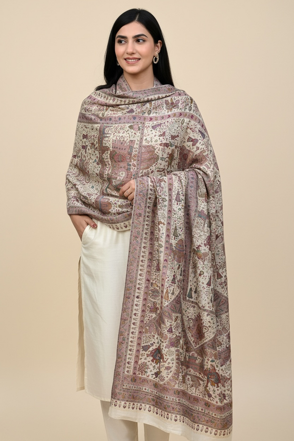 Shikargah Banjara Silk Wedding Wrap (3-Meter Extra Grand Size)