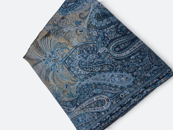 Moonlight Kani Border Shawl – Winter & Festive Collection