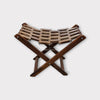 Woodworking Wooden Folding Stool – Sheesham