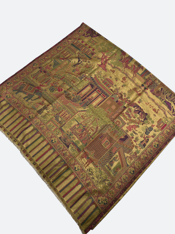 Pashmina kani shawls- 02