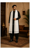 Men’s Pashmina shawls - 90 count white