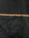 3-Piece Kani Woolen unstitched suit - Black