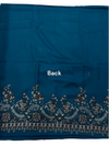3-Piece Kani Woolen unstitched Suit - Teal