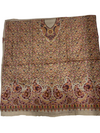 3-Piece Kani Woolen unstitched Suit - Camel