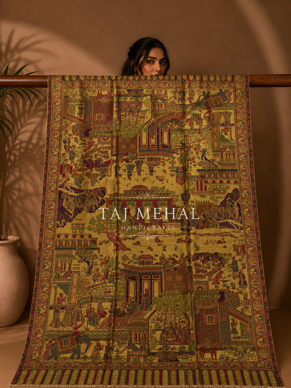 Pashmina kani shawls- 02