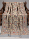 Reversible Gulabkar Antique Kani Pashmina Shawl | Taj Mehal Handicrafts