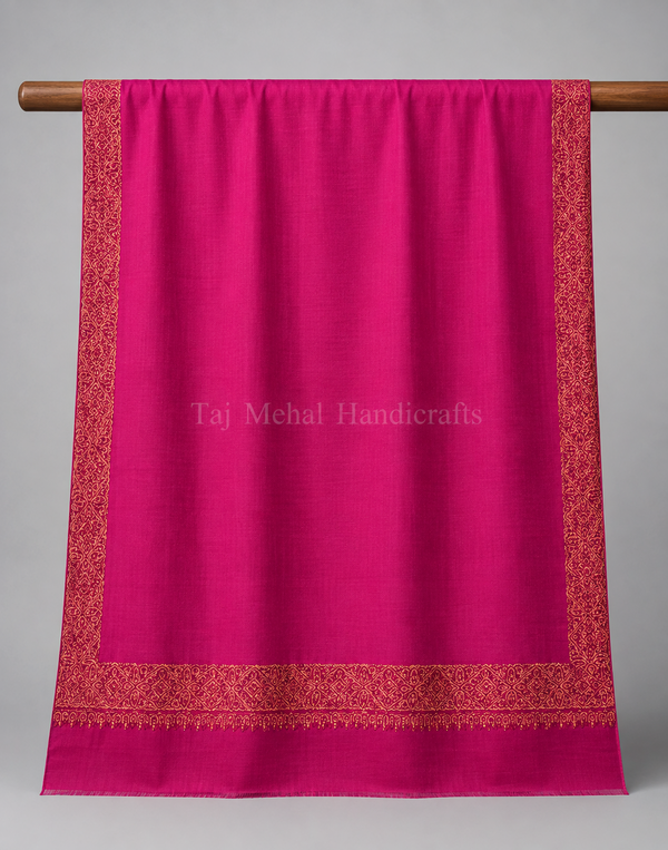Sui Work Top Dor Pashmina Border