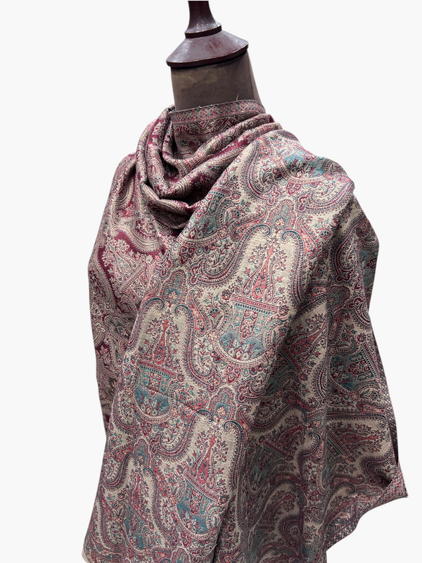 Sunday Monday kani Moonlight Shawl skin with Maroon