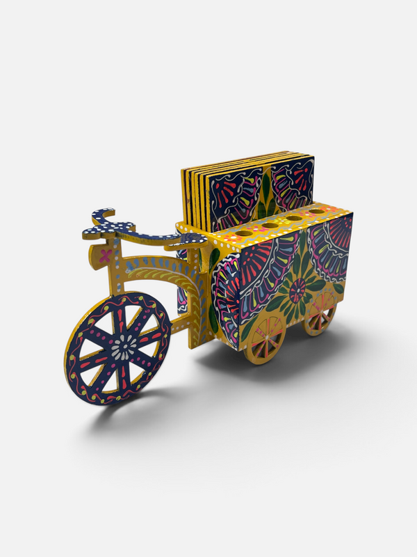 Truk Art Cycle Coaster Set Design