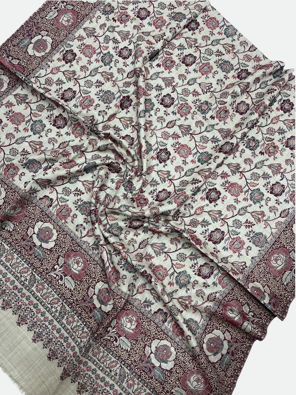 Traditional Pakistani Kani Wool Shawls - 01